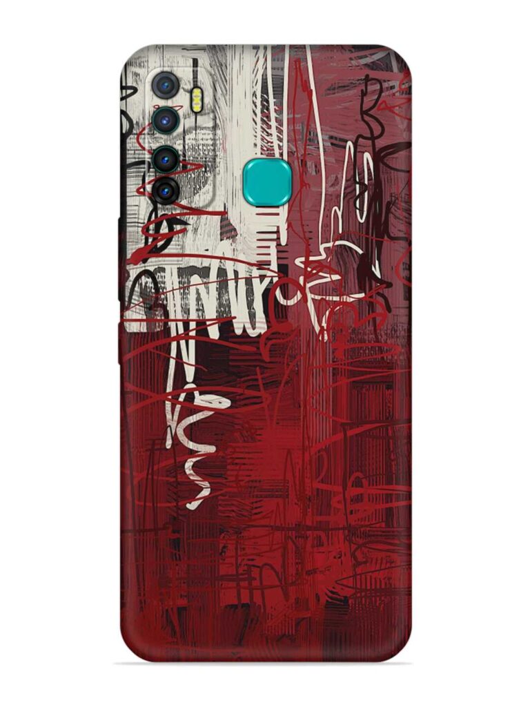 Abstract Background Art Soft Silicone Case for Infinix Hot 9 Zapvi