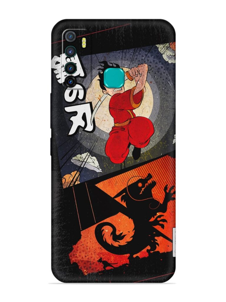 Japanese Art Soft Silicone Case for Infinix Hot 9 Zapvi