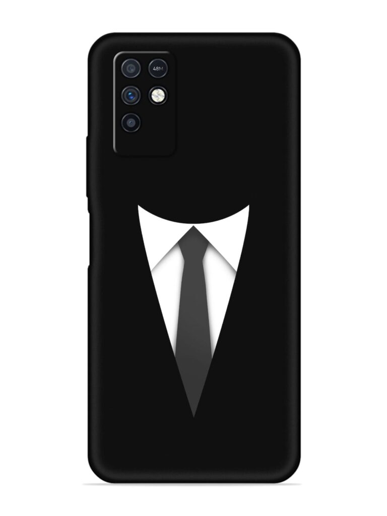 Dark Suit Soft Silicone Case for Infinix Note 10 Zapvi