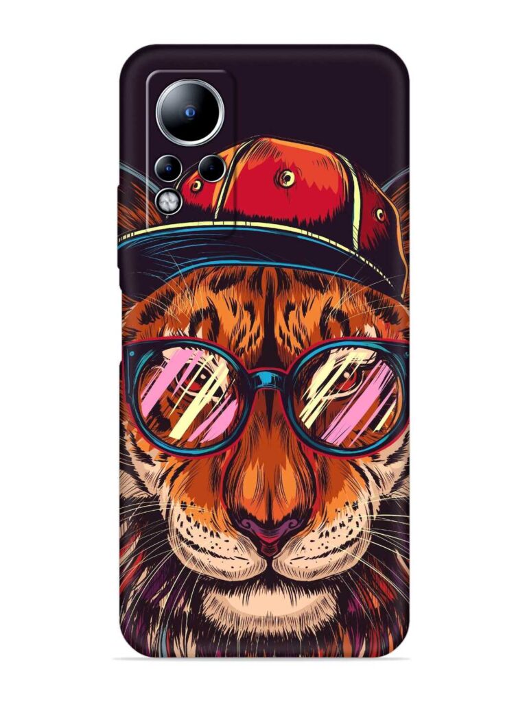 Lion Vector Colorful Soft Silicone Case for Infinix Note 11 Zapvi
