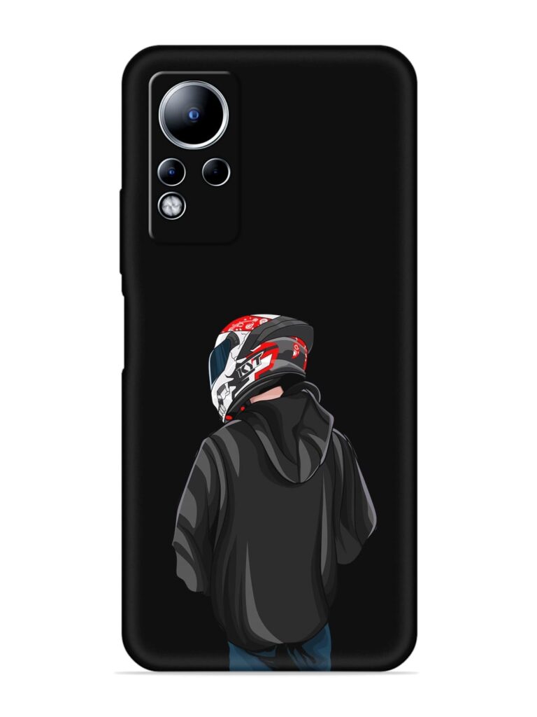 Motorcycle Rider Soft Silicone Case for Infinix Note 11 Zapvi
