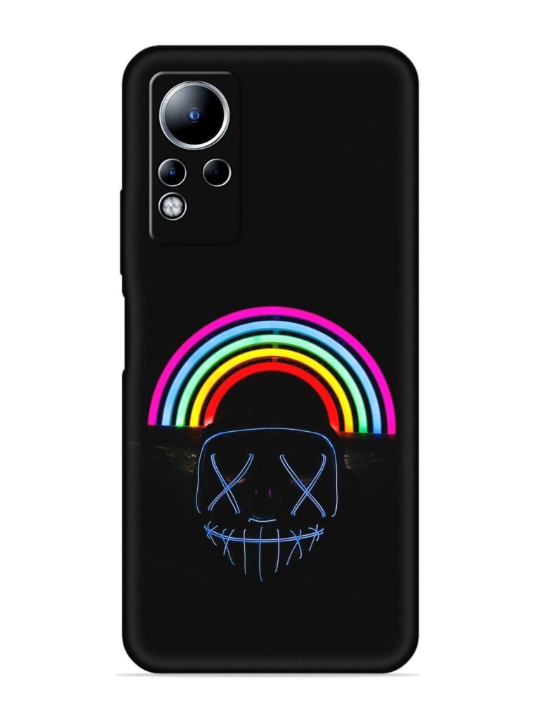 Mask Rainbow Soft Silicone Case for Infinix Note 12 Zapvi
