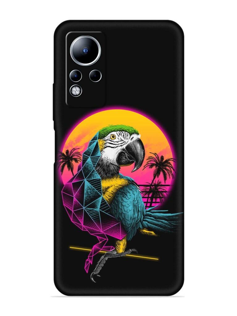 Rad Parrot Soft Silicone Case for Infinix Note 12 Zapvi