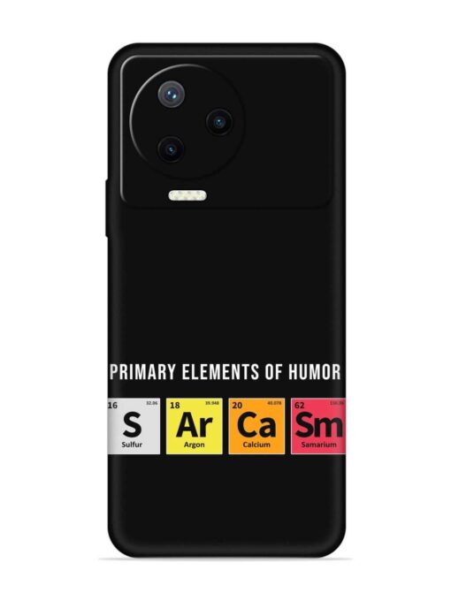 Primary Elements Humor Soft Silicone Case for Infinix Note 12 Pro (4G) Zapvi