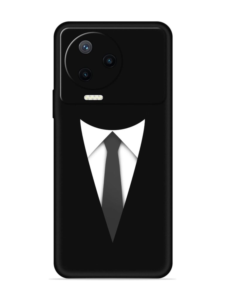 Dark Suit Soft Silicone Case for Infinix Note 12 Pro (4G) Zapvi
