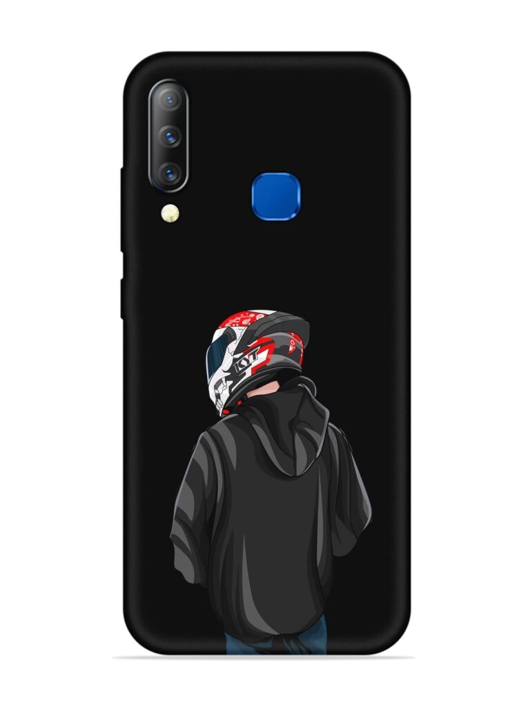 Motorcycle Rider Soft Silicone Case for Infinix S4 Zapvi