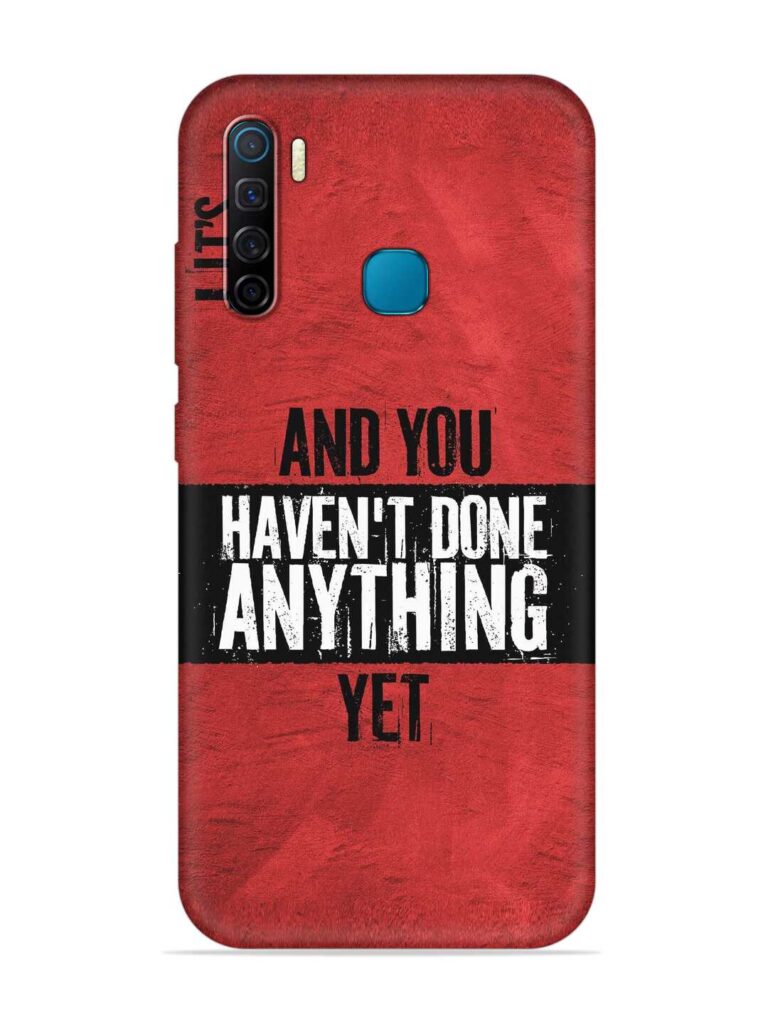 It'S And You Haven'T Done Anything Yet Soft Silicone Case for Infinix S5 Zapvi