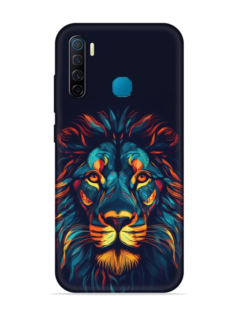 Colorful Lion Soft Silicone Case for Infinix S5 Zapvi