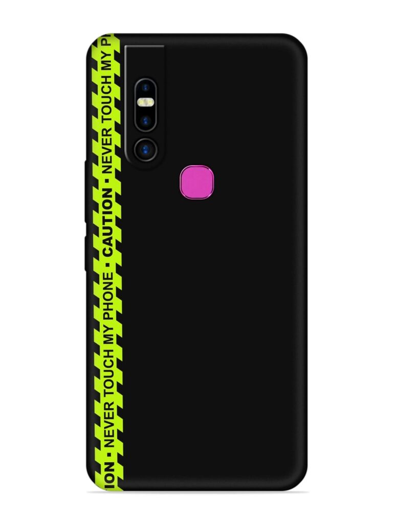 Never Touch My Phone Soft Silicone Case for Infinix S5 Pro Zapvi