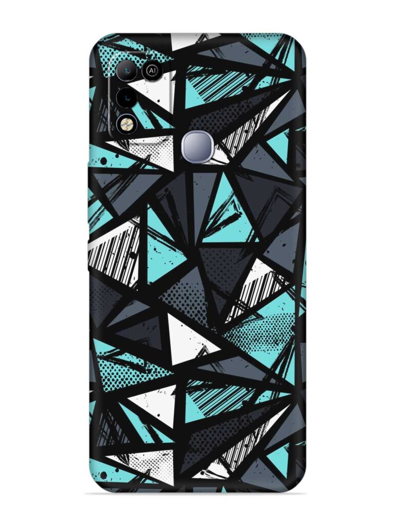 Abstract Seamless Soft Silicone Case for Infinix Smart 5 Zapvi