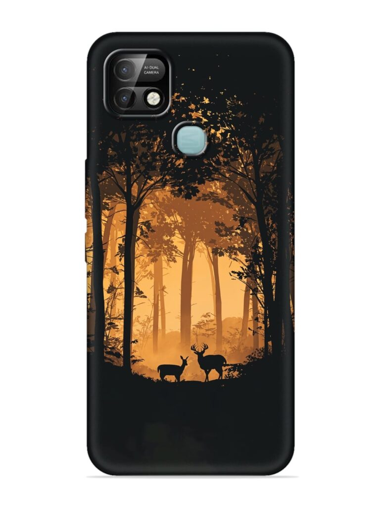 Northern Hardwood Forest Soft Silicone Case for Infinix Smart 5 Pro Zapvi