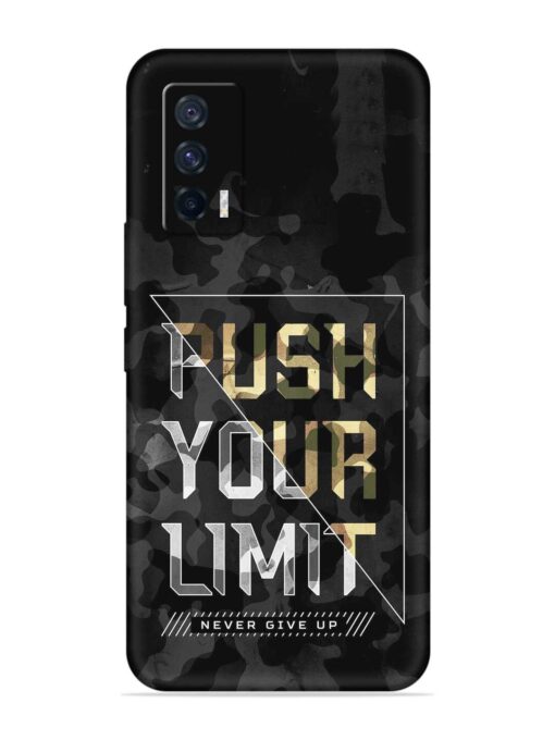 Push Your Limits Soft Silicone Case for iQOO 7 (5G) Zapvi