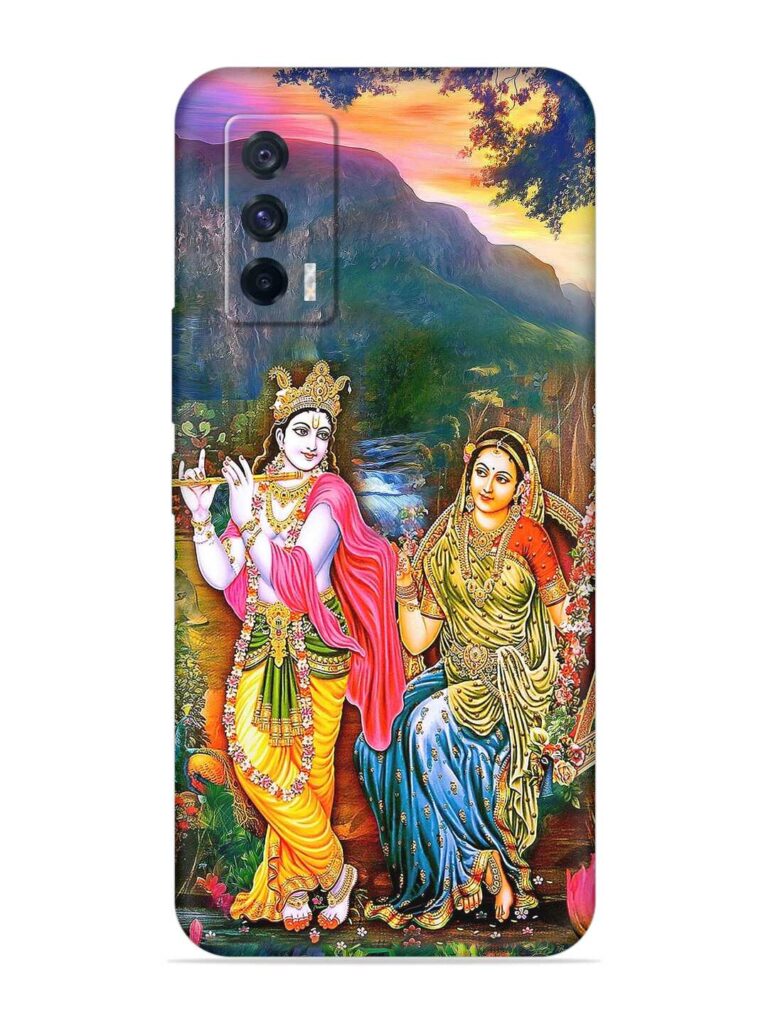 Radha Krishna Painting Soft Silicone Case for iQOO 7 (5G) Zapvi