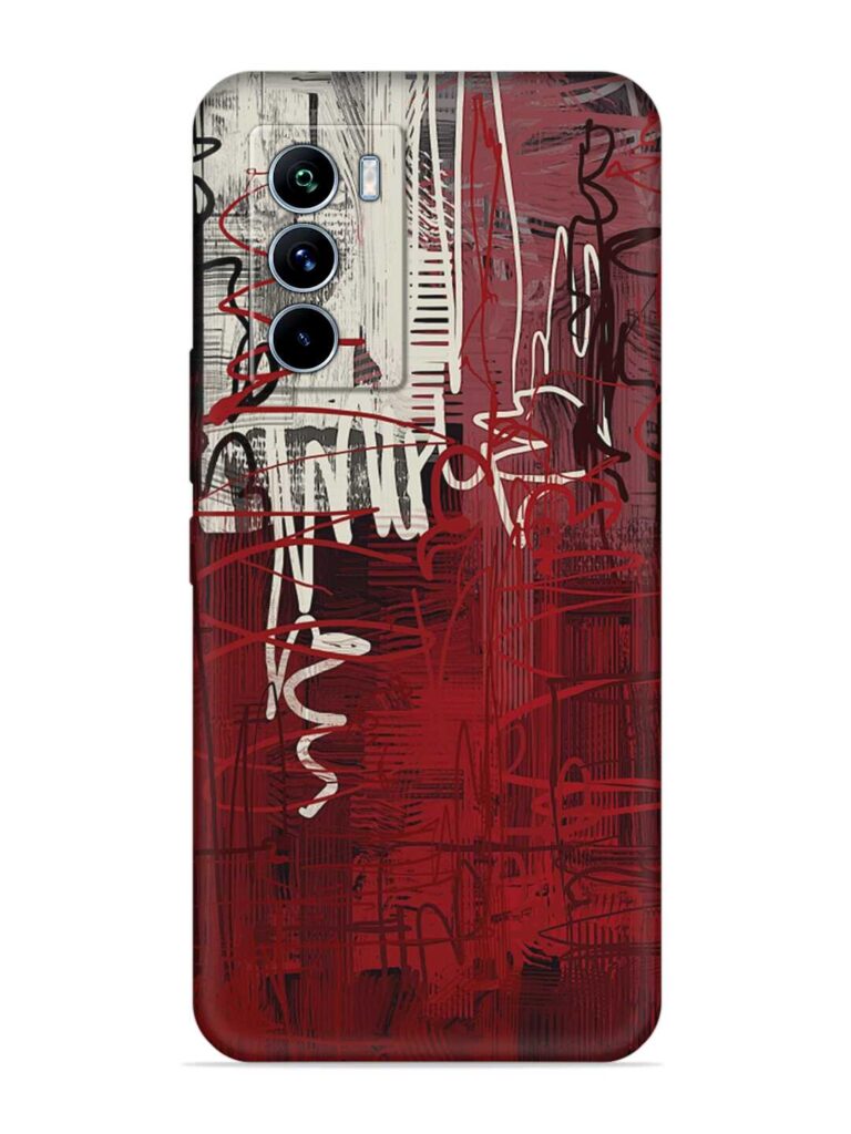 Abstract Background Art Soft Silicone Case for iQOO 9 SE (5G) Zapvi
