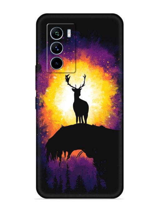 Elk Animal Art Soft Silicone Case for iQOO 9 SE (5G) Zapvi