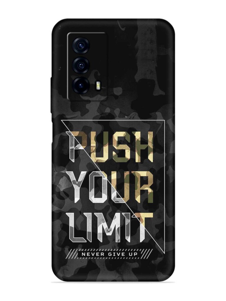 Push Your Limits Soft Silicone Case for iQOO Z5 (5G) Zapvi