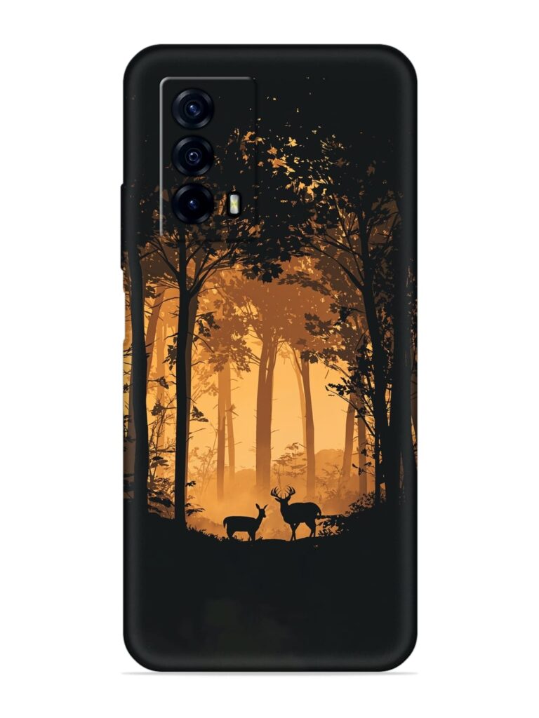Northern Hardwood Forest Soft Silicone Case for iQOO Z5 (5G) Zapvi
