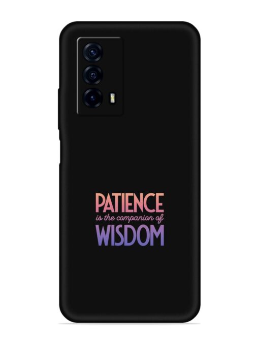 Patience Is The Soft Silicone Case for iQOO Z5 (5G) Zapvi
