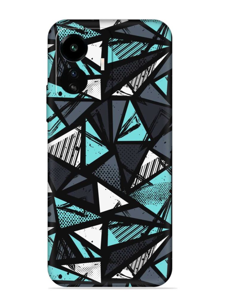 Abstract Seamless Soft Silicone Case for iQOO Z6 Lite Zapvi