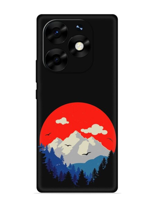 Mountain Abstract Soft Silicone Case for Itel S23 Plus Zapvi
