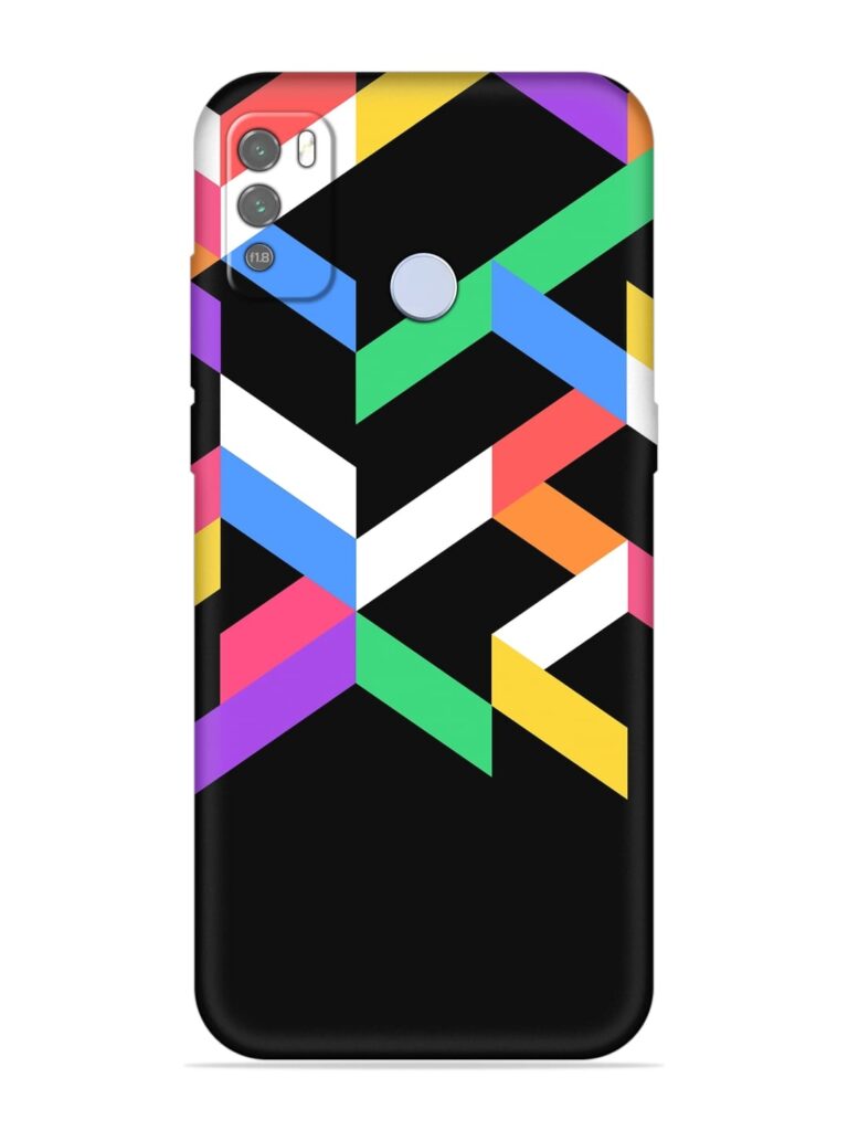 Colorshape Abstarct Soft Silicone Case for Micromax IN 1B Zapvi