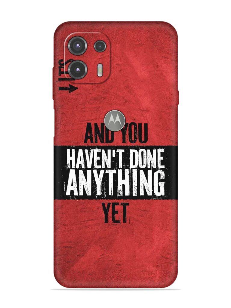 It'S And You Haven'T Done Anything Yet Soft Silicone Case for Motorola Edge 20 Fusion Zapvi