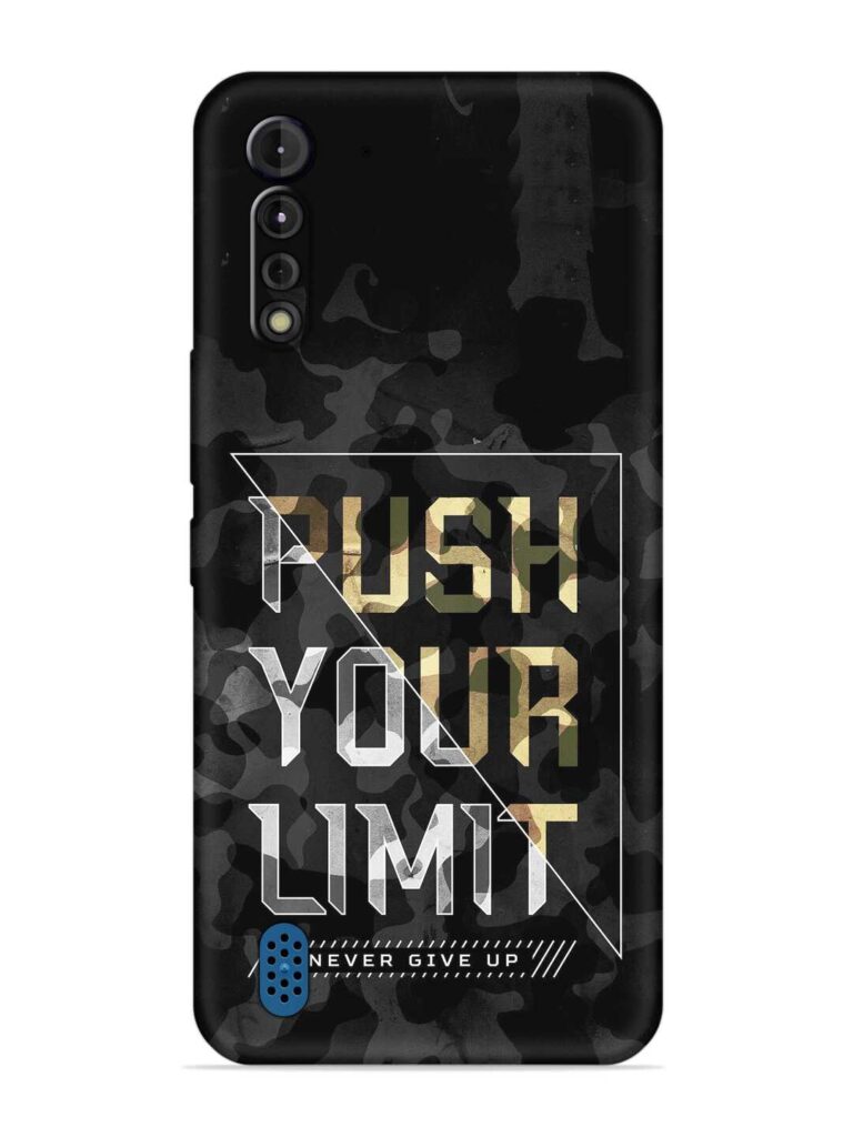 Push Your Limits Soft Silicone Case for Motorola G8 Power Lite Zapvi
