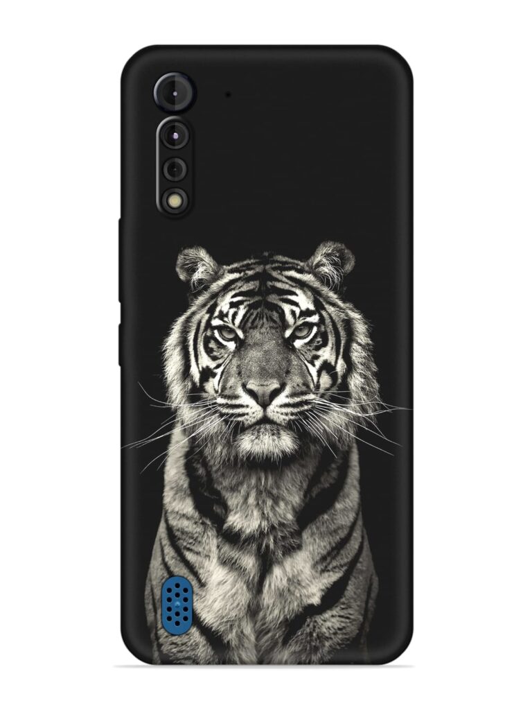 Tiger Art Soft Silicone Case for Motorola G8 Power Lite Zapvi
