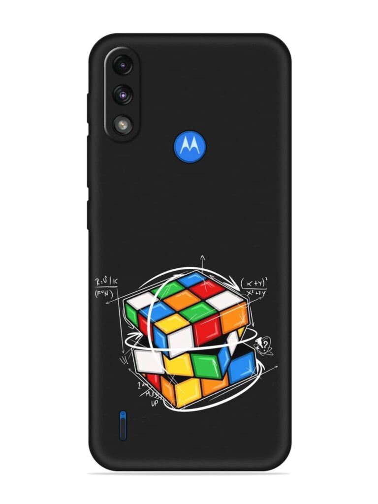 Cubik Vector Soft Silicone Case for Motorola Moto E7 Power Zapvi