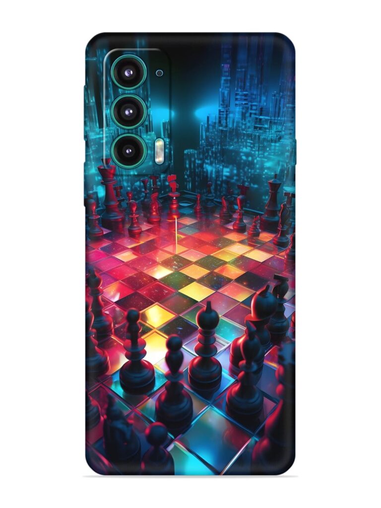 Chess Table Soft Silicone Case for Motorola Moto Edge 5 Zapvi