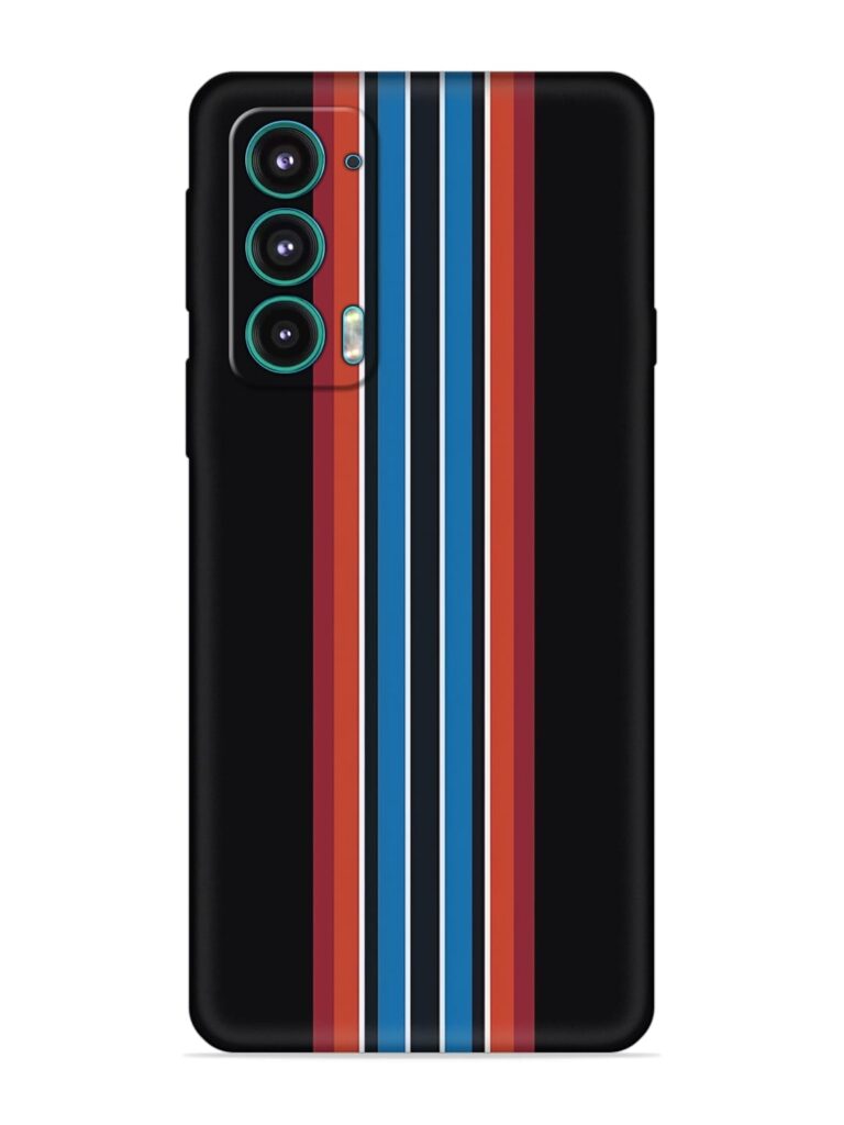 Vertical Strips Soft Silicone Case for Motorola Moto Edge 5 Zapvi