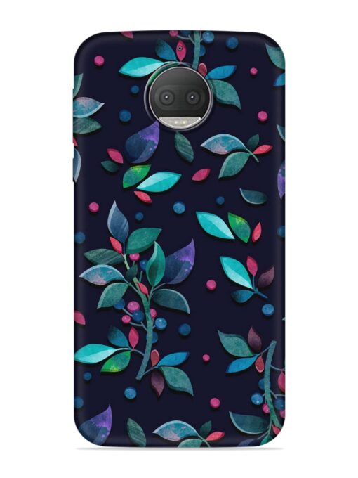 Decorative Watercolor Flower Soft Silicone Case for Motorola Moto G5S Plus Zapvi