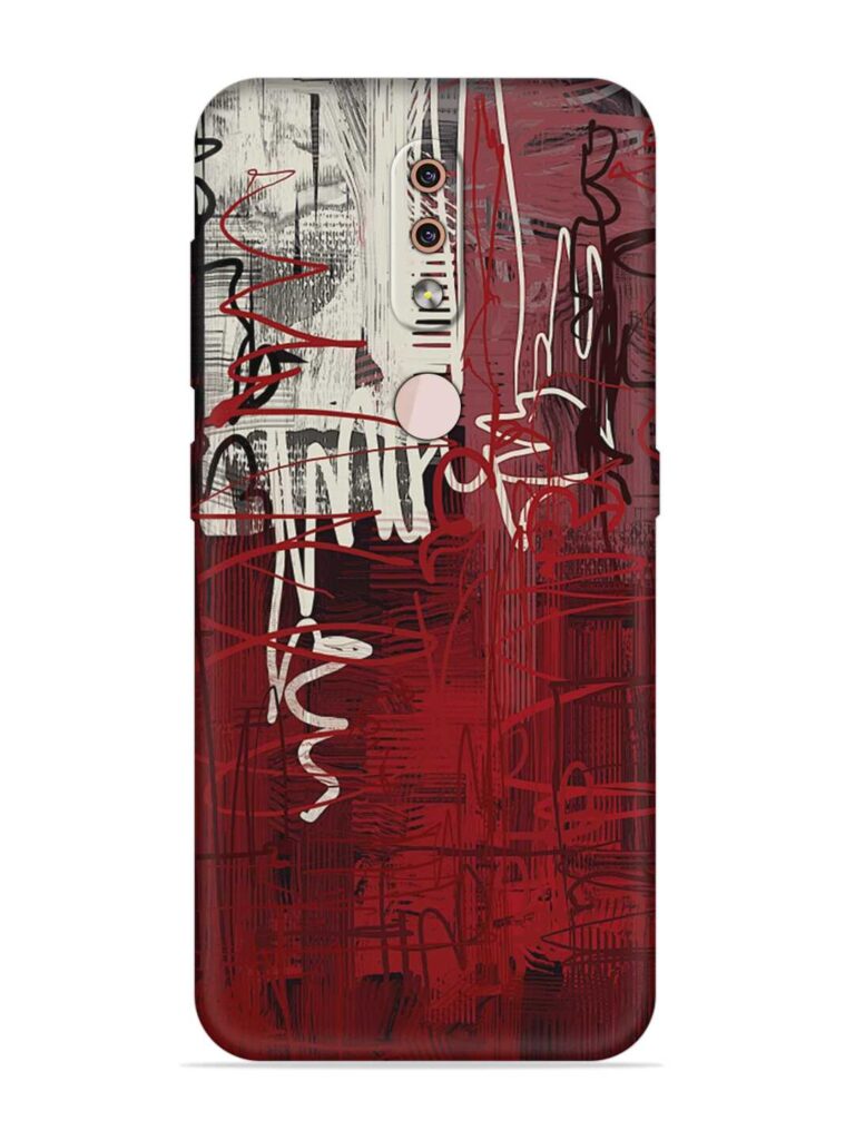 Abstract Background Art Soft Silicone Case for Nokia 4.2 Zapvi