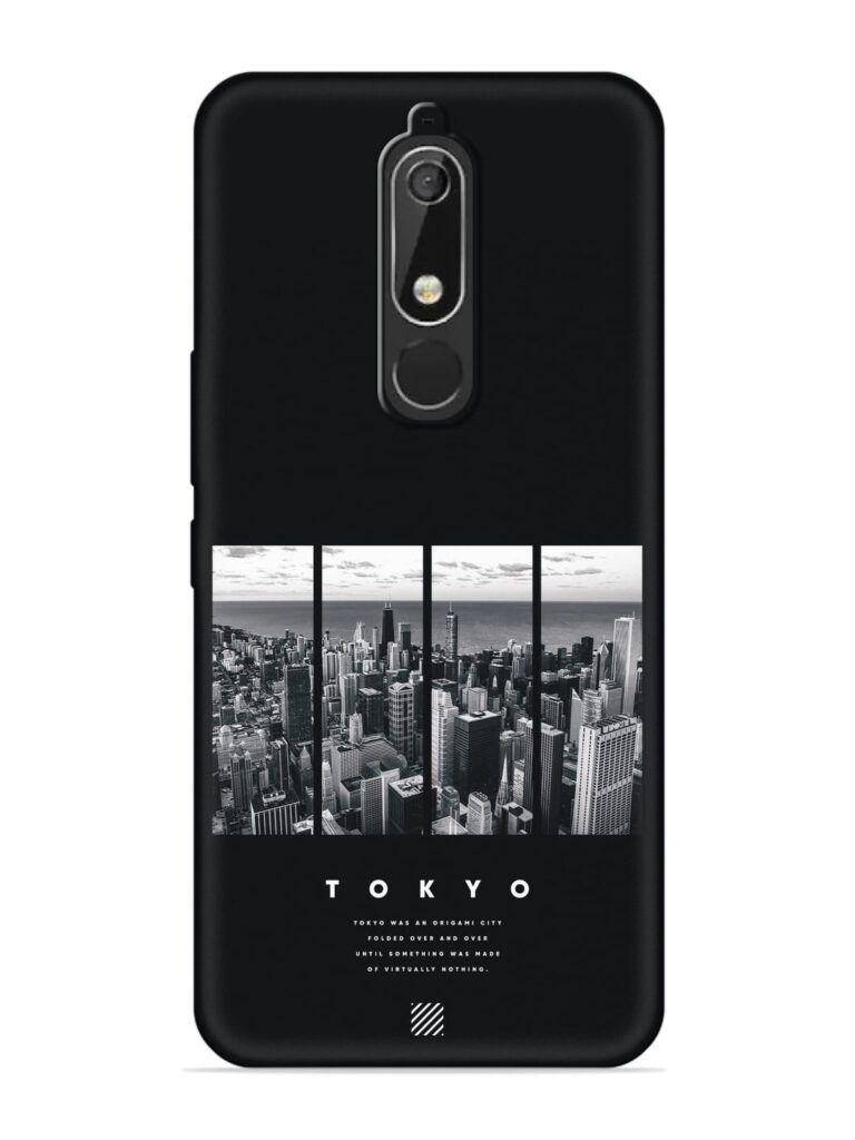 Tokyo Art Soft Silicone Case for Nokia 5.1 Zapvi