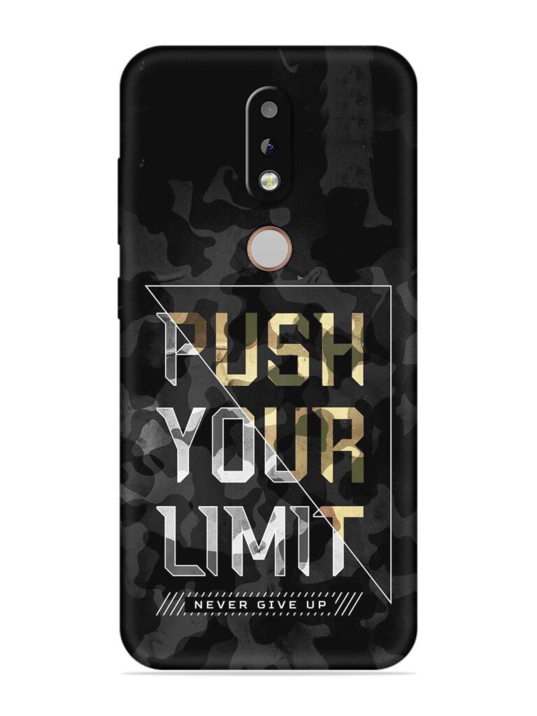 Push Your Limits Soft Silicone Case for Nokia 5.1 Plus Zapvi