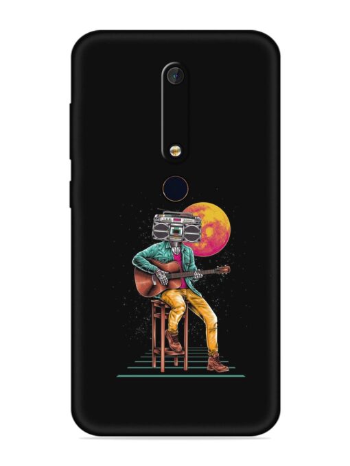 Minimalist Music Soft Silicone Case for Nokia 6.1 Zapvi