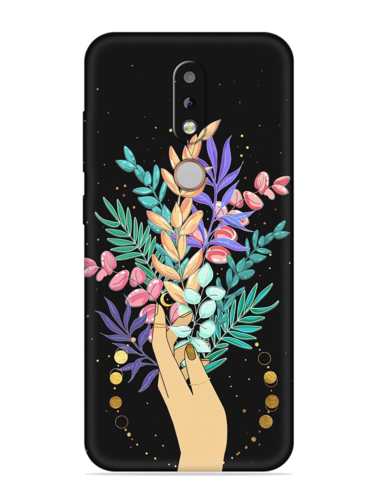Just Flora Ii Soft Silicone Case for Nokia 7.1 Zapvi