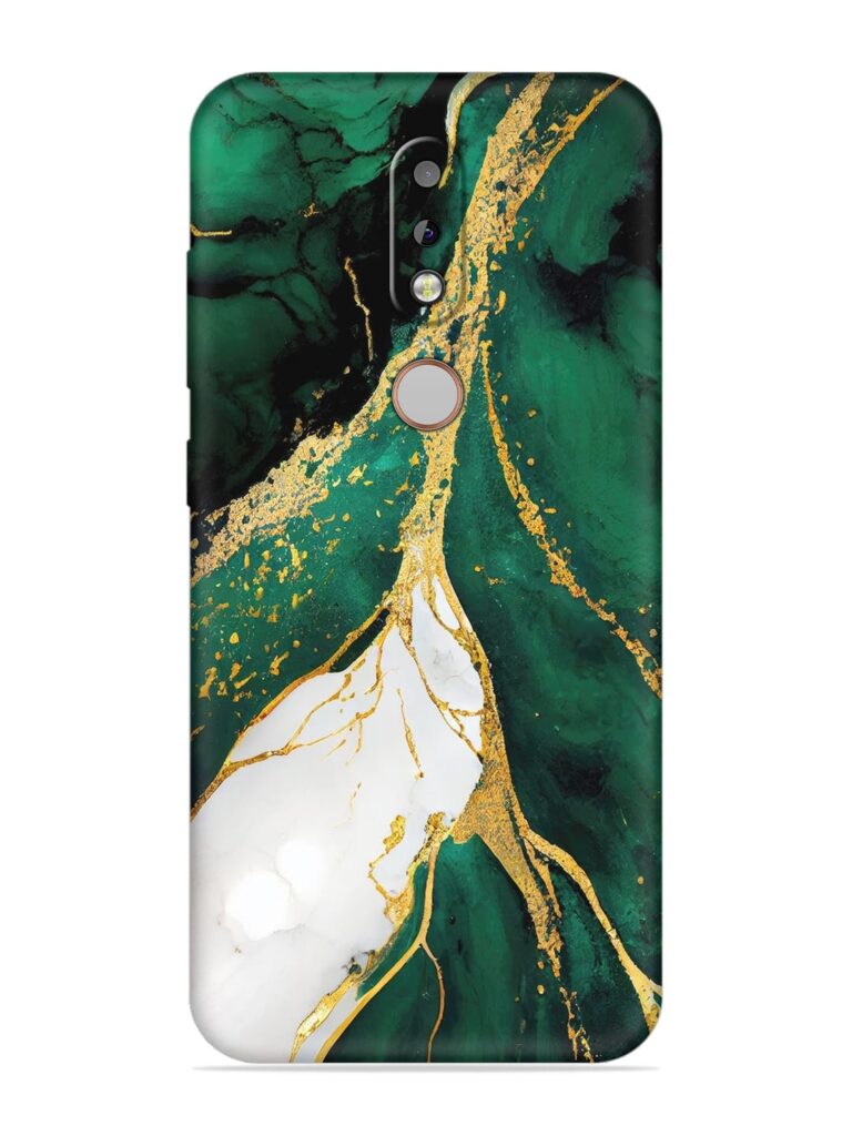 Blue Marble Art Soft Silicone Case for Nokia 7.1 Zapvi