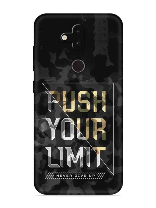 Push Your Limits Soft Silicone Case for Nokia 8.1 Zapvi