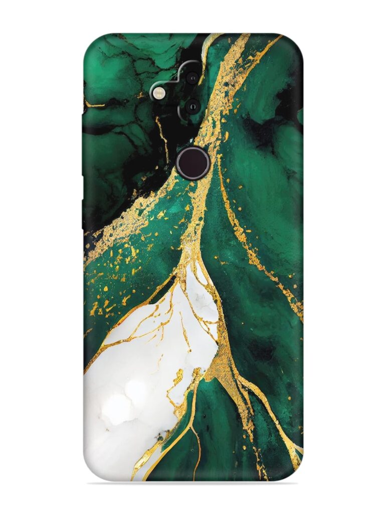 Blue Marble Art Soft Silicone Case for Nokia 8.1 Zapvi