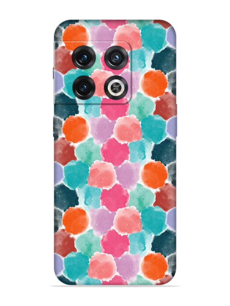 Colorful Seamless Pattern Soft Silicone Case for OnePlus 10 Pro (5G) Zapvi
