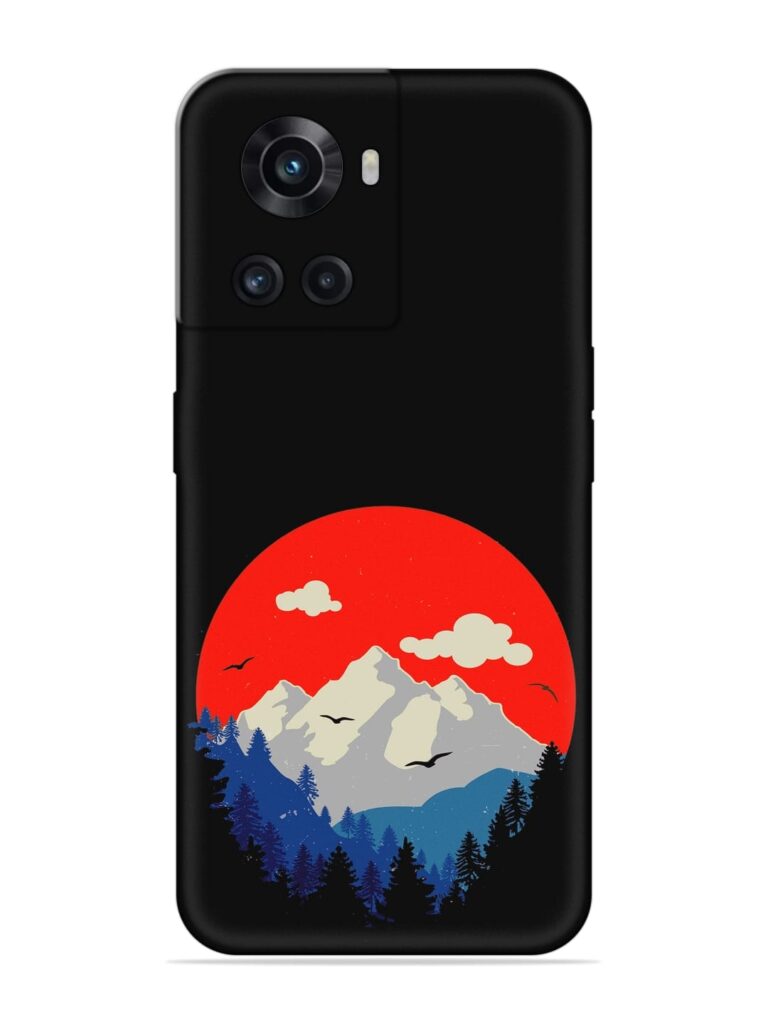 Mountain Abstract Soft Silicone Case for OnePlus 10R (5G) Zapvi