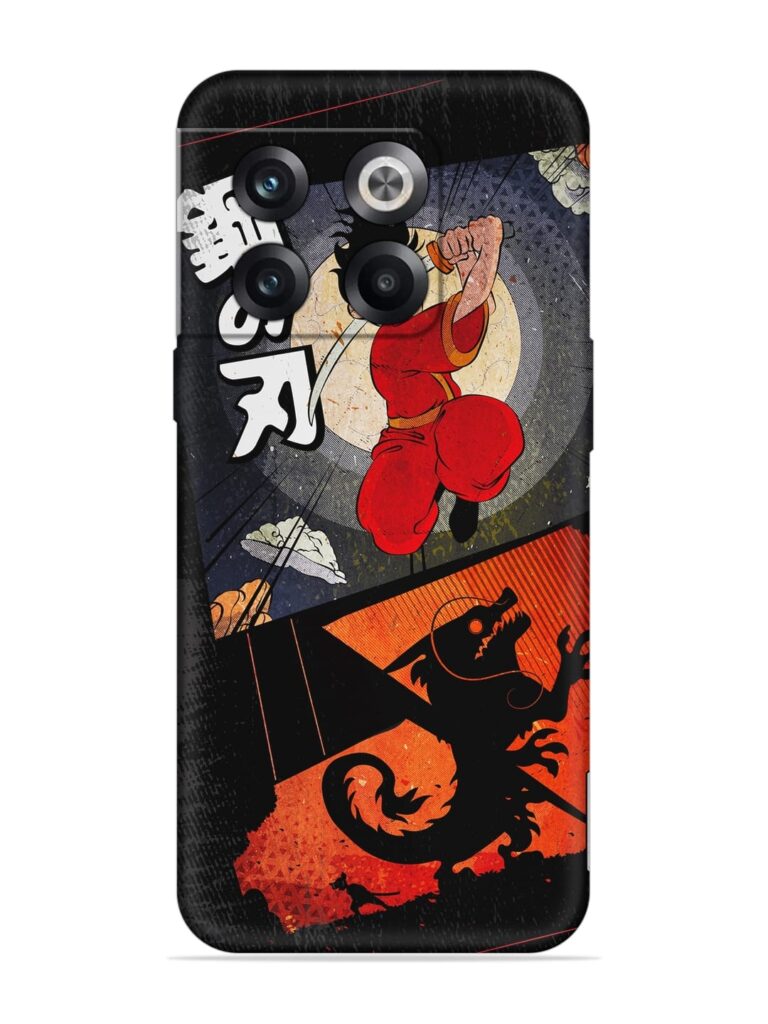 Japanese Art Soft Silicone Case for OnePlus 10T (5G) Zapvi