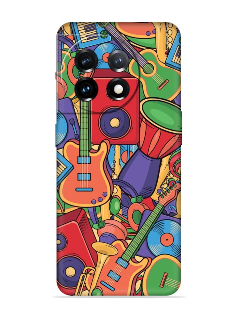 Colorful Music Art Soft Silicone Case for OnePlus 11 (5G) Zapvi