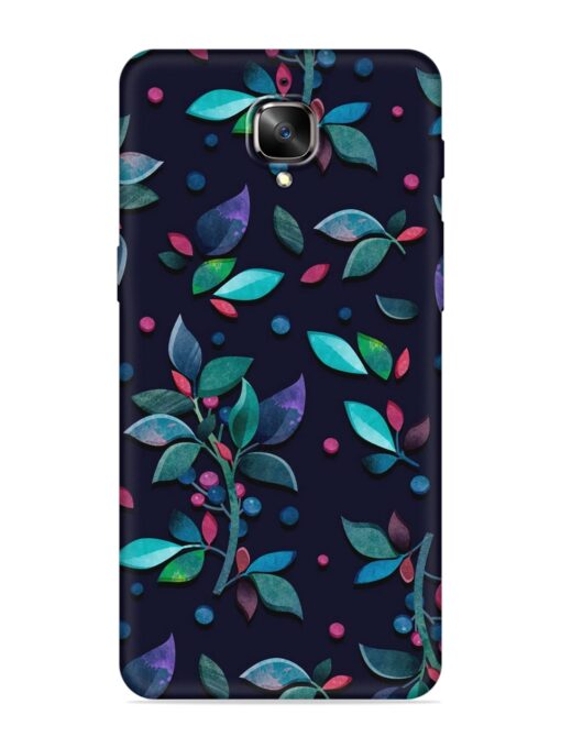 Decorative Watercolor Flower Soft Silicone Case for OnePlus 3 Zapvi