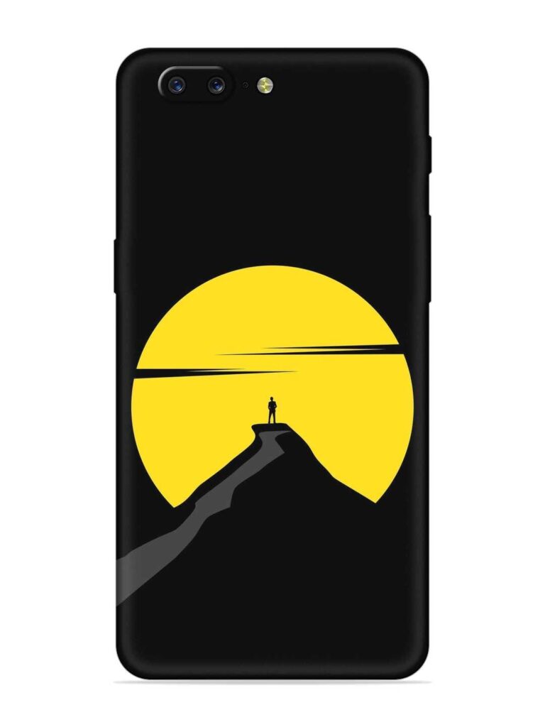 Black Ultra Vector Soft Silicone Case for OnePlus 5 Zapvi