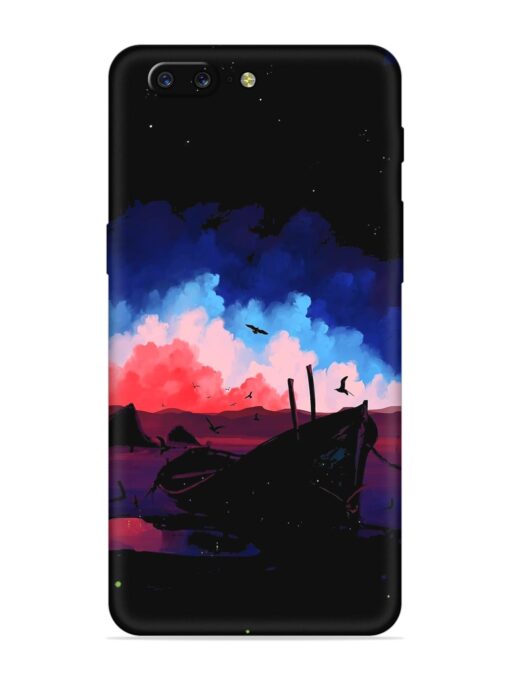 Night Sky Soft Silicone Case for OnePlus 5 Zapvi