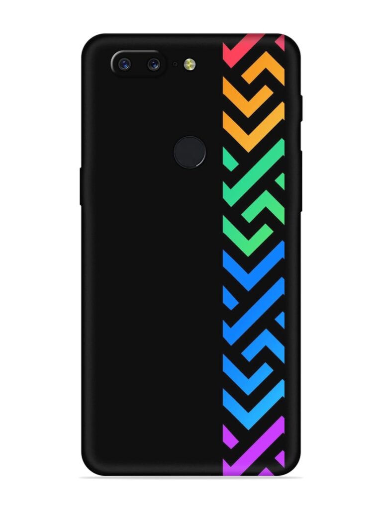 Colorshape Stripes Soft Silicone Case for OnePlus 5T Zapvi