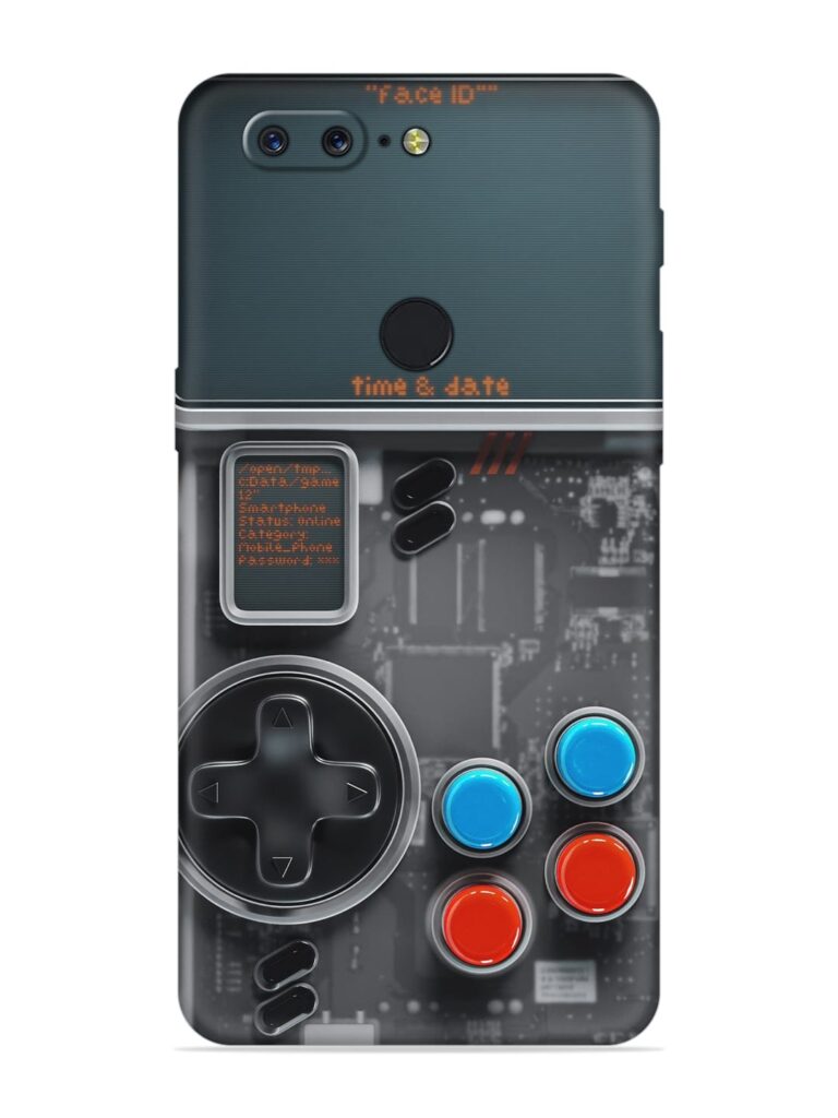 Retro Game Controller Soft Silicone Case for OnePlus 5T Zapvi