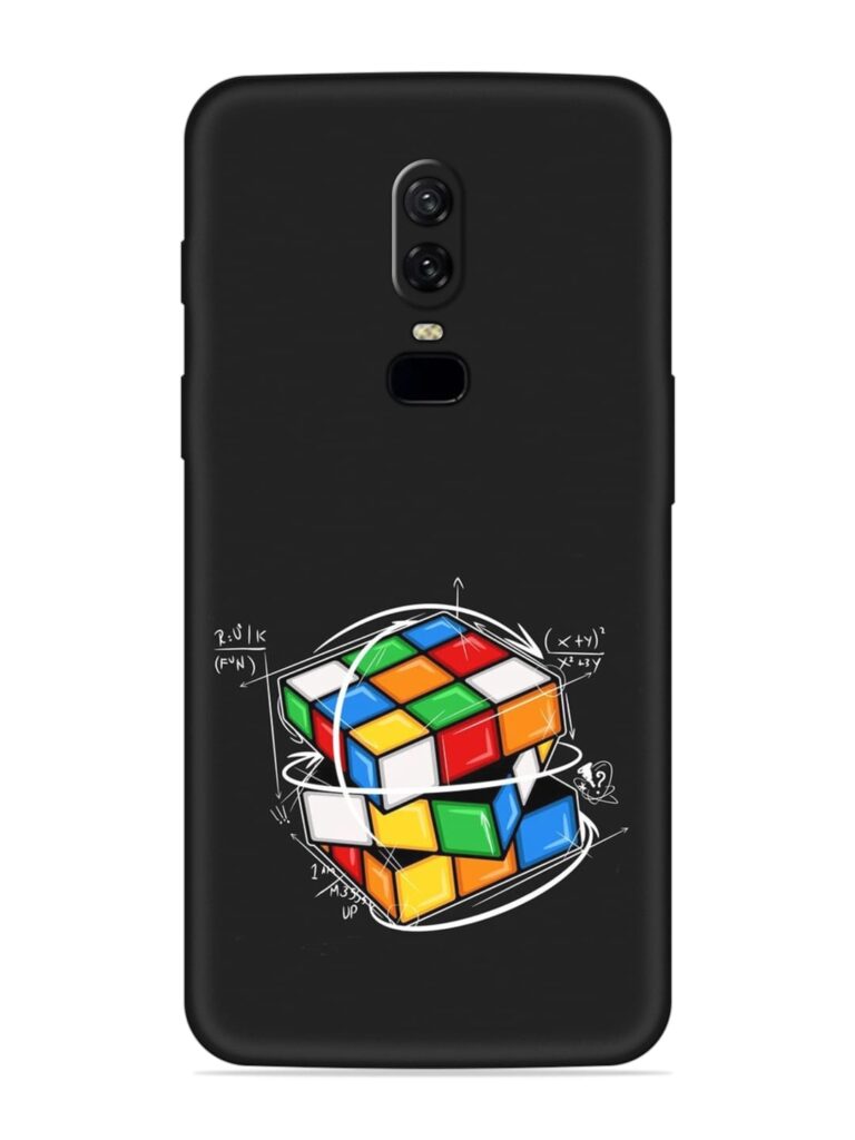 Cubik Vector Soft Silicone Case for OnePlus 6 Zapvi